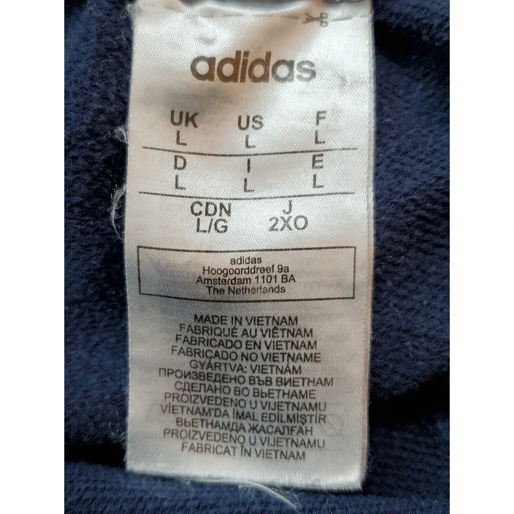 Adidas‎ Men Pants L Navy Blue Sweatpants Jogger 29